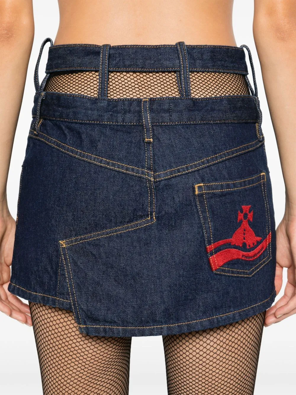 VIVIENNE WESTWOOD GONNA DOUBLE WAISTBAND FRAM
