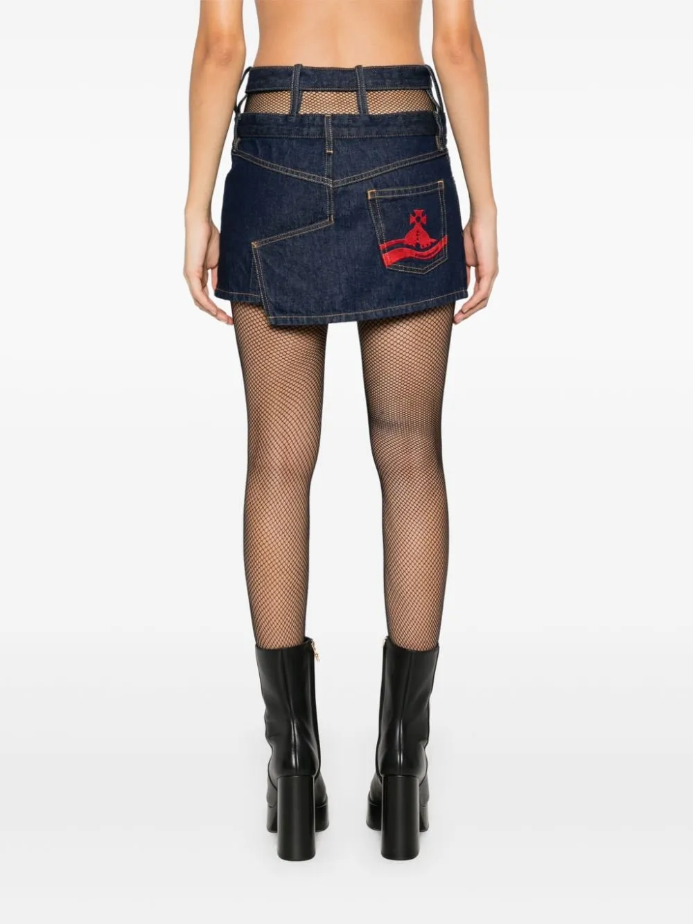 VIVIENNE WESTWOOD GONNA DOUBLE WAISTBAND FRAM