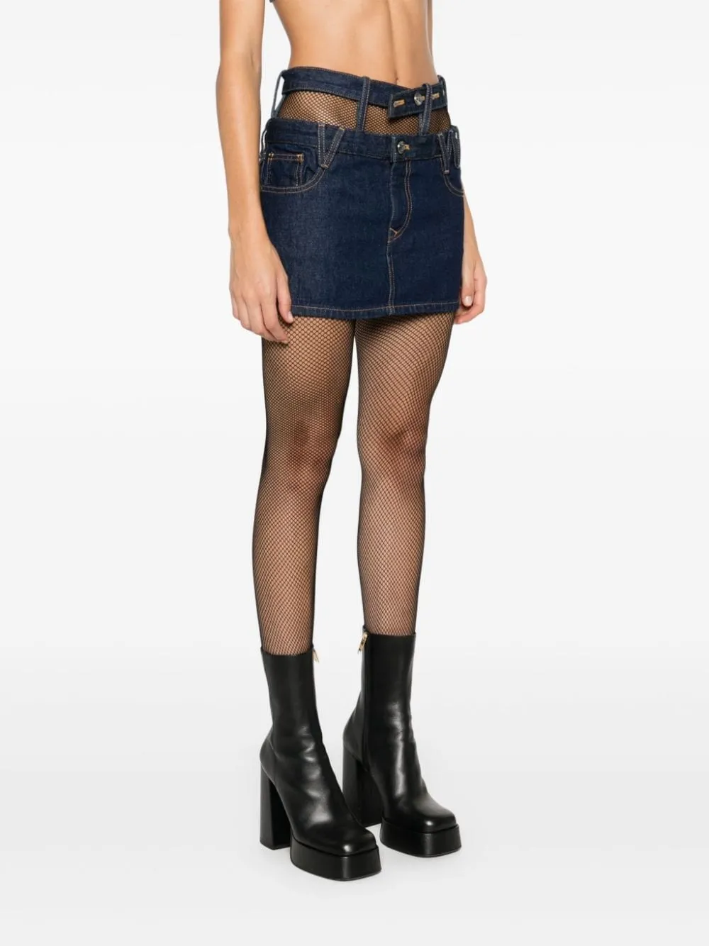 VIVIENNE WESTWOOD GONNA DOUBLE WAISTBAND FRAM