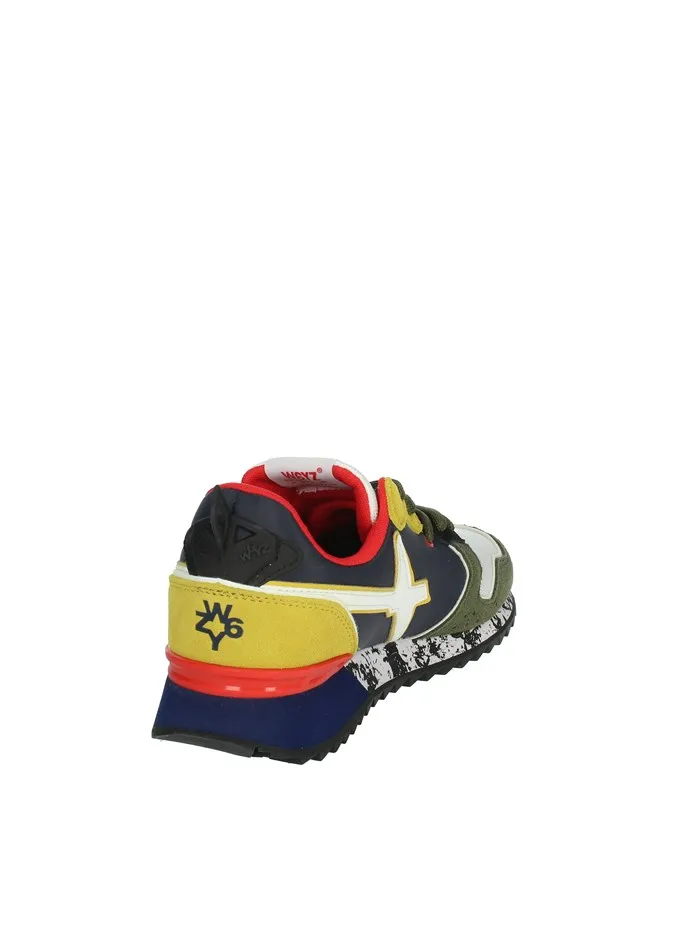 W6YZ  SNEAKERS BASSA 0012013566.46.1F66 BIANCO/VERDE