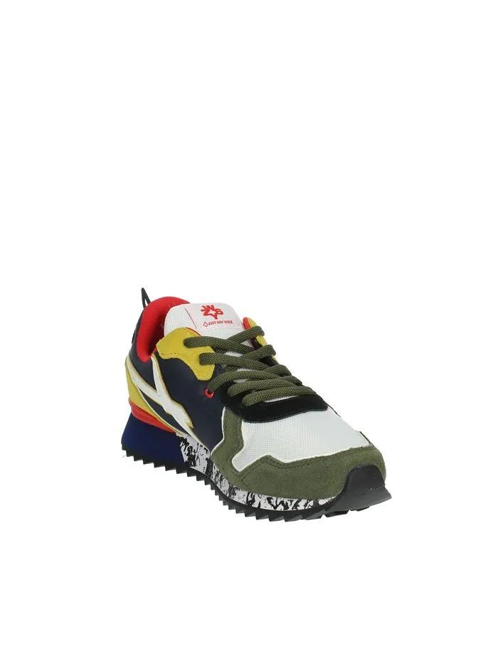 W6YZ  SNEAKERS BASSA 0012013566.46.1F66 BIANCO/VERDE