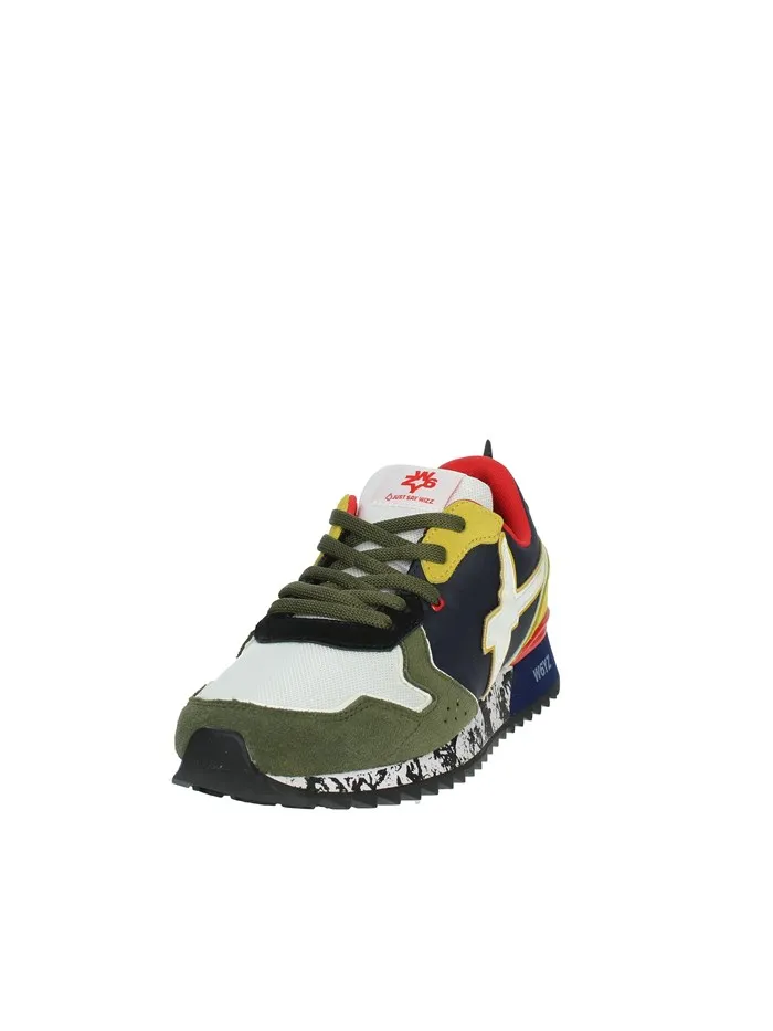 W6YZ  SNEAKERS BASSA 0012013566.46.1F66 BIANCO/VERDE