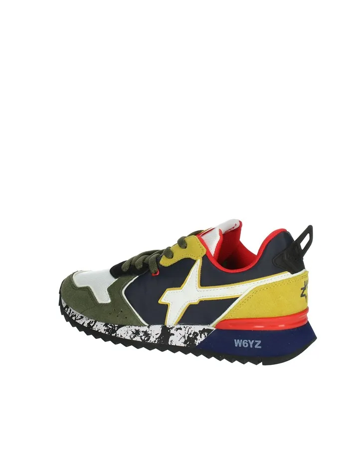 W6YZ  SNEAKERS BASSA 0012013566.46.1F66 BIANCO/VERDE