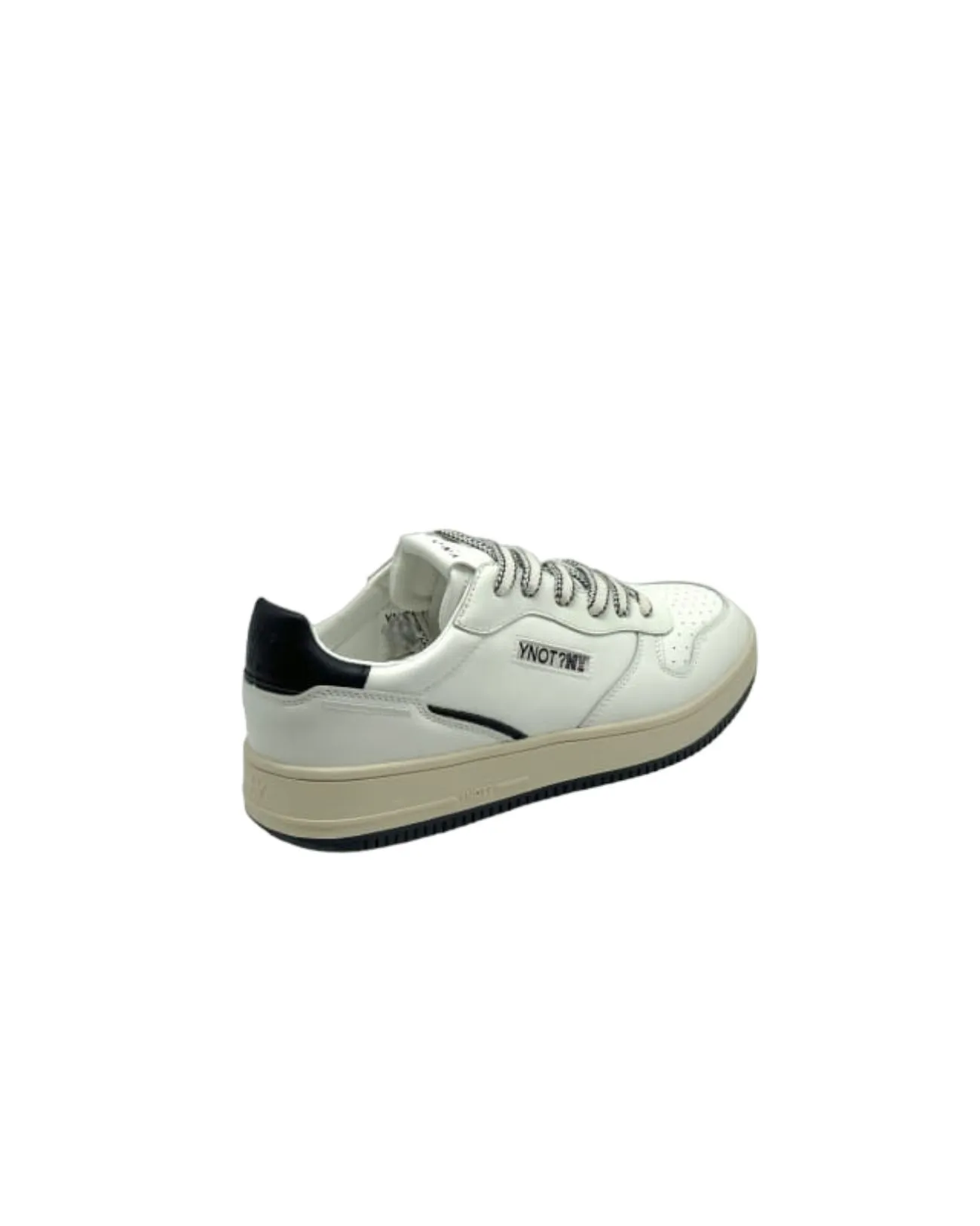 Ynot - Sneakers uomo in pelle con inserti a contrasto blu New York | Studioarch.com