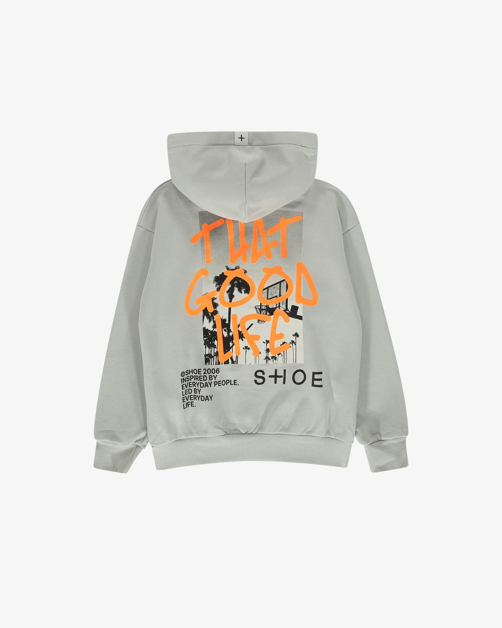 ZEFF1117 ZIP HOODED SWEATSHIRT