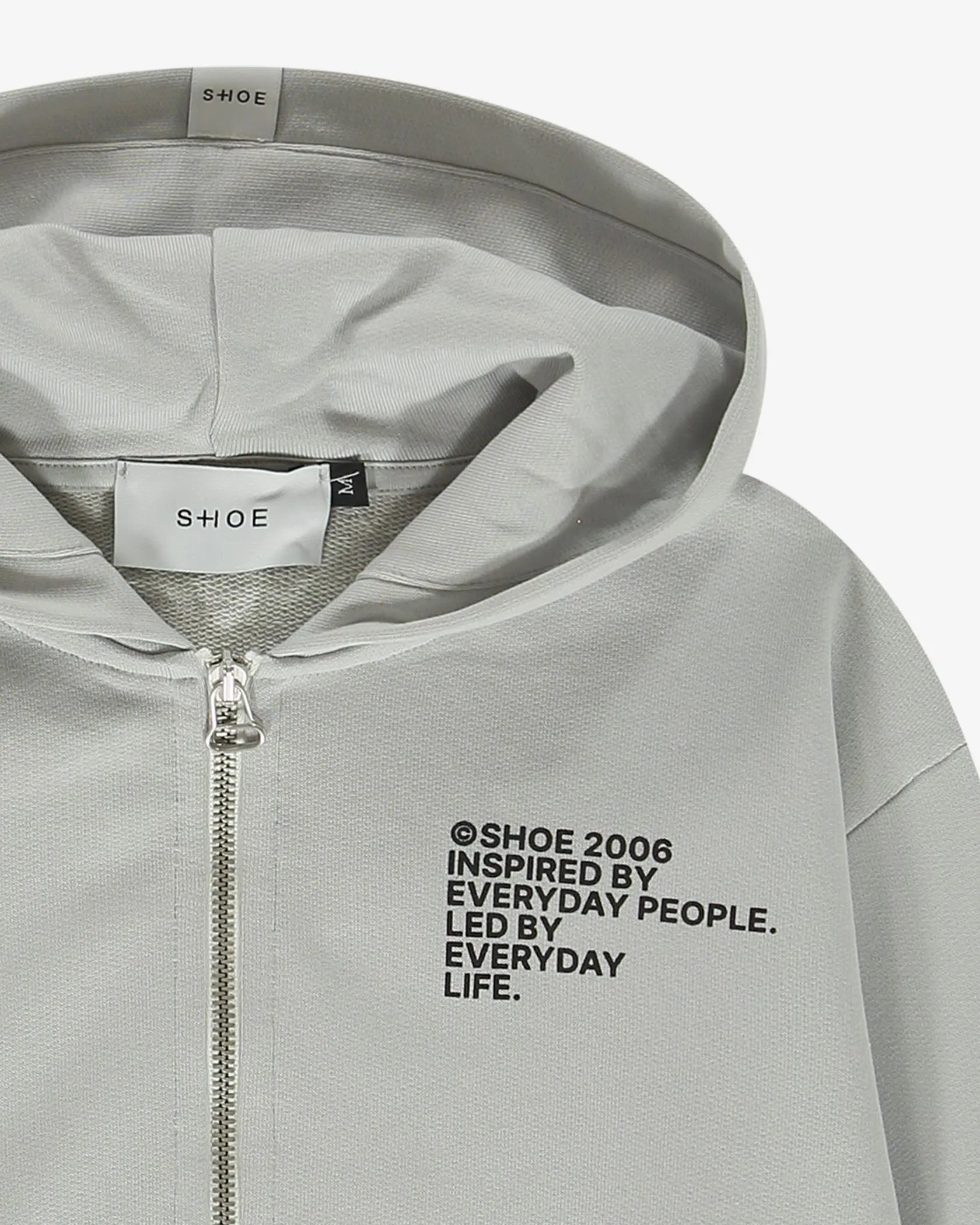 ZEFF1117 ZIP HOODED SWEATSHIRT